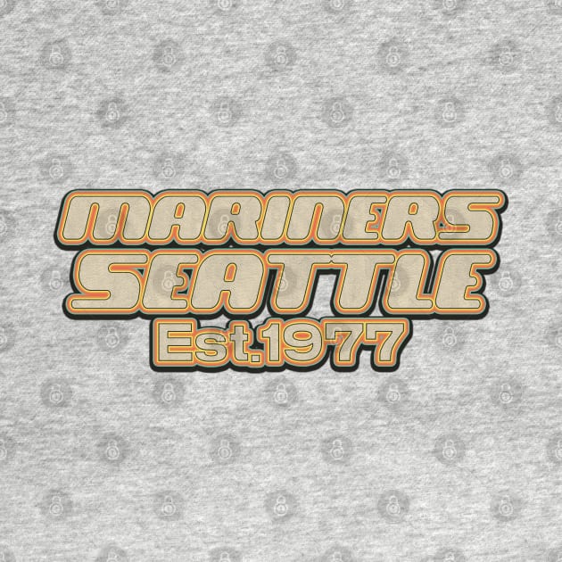 Seattle Mariners  / Old Style Vintage by Zluenhurf